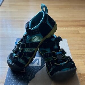 Keen Kids Sandals - Black and Teal